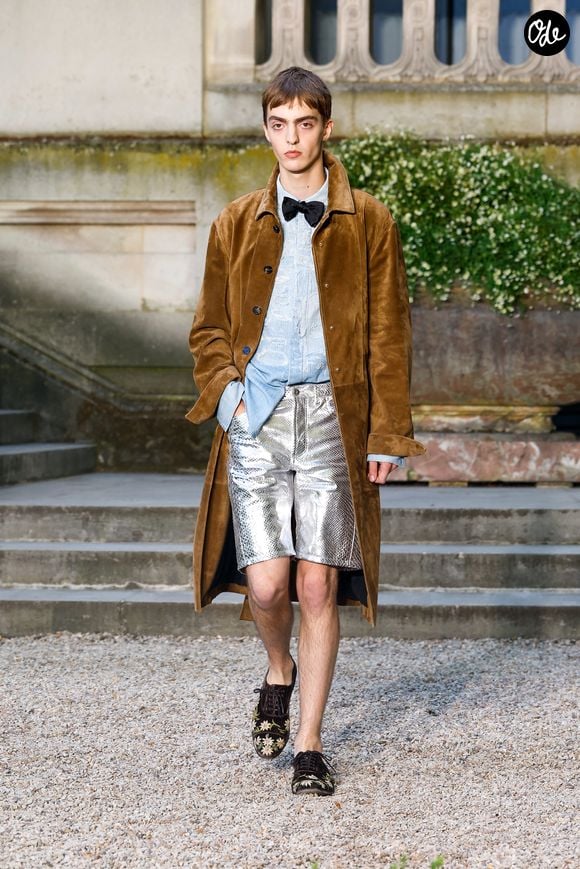 Défilé de mode Dior Homme Prêt à Porter Collection Homme Printemps/Été 2027 lors de la Fashion Week de Paris, France, le 24 juin 2026. © Bestimage