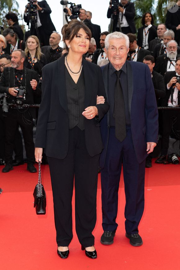 Valérie Perrin et son mari Claude Lelouch - Montée des marches du film " Partir un jour " pour la cérémonie d'ouverture du 78ème Festival International du Film de Cannes, au Palais des Festivals à Cannes. Le 13 mai 2025
© Olivier Borde / Bestimage