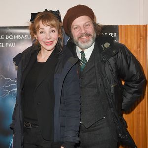 Julie Depardieu et son compagnon Philippe Katerine - Avant première du film "Alien Crystal Palace" au cinéma Beau Regard à Paris le 23 janvier 2019. © Coadic Guirec /Bestimage (No Web - No Blog pour suisse et Belgique)