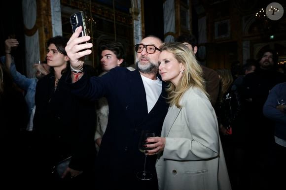 Franck Tapiro et sa femme Charlotte - Hélène in Paris présente son nouvel album à l'Hôtel de Crillon, A Rosewood Hotel à Paris le 4 février 2025.

© Jack Tribeca / Bestimage