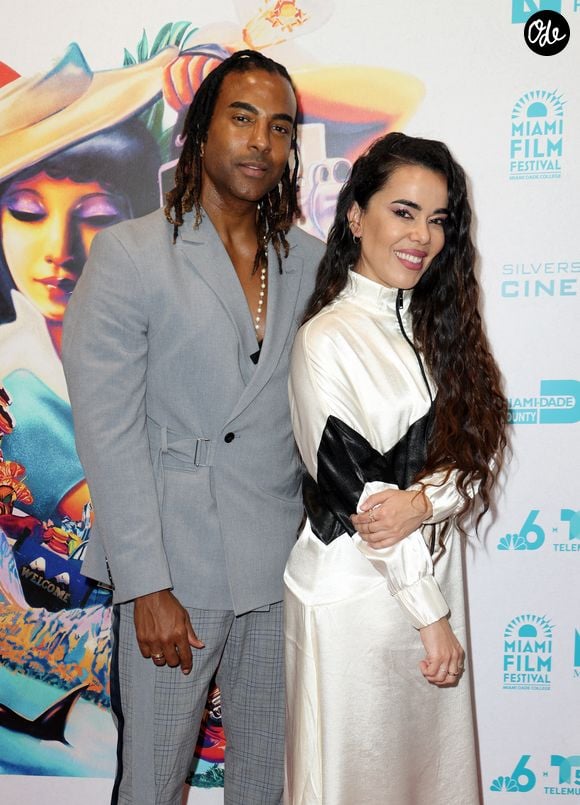 Yotuel Romero(Director) et Beatriz Luengo 9actress) - 40ème festival annuel du film de Miami le 5 mars 2023.