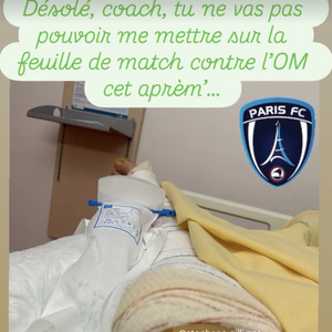 Après sa prise en charge 

Thomas Sotto a été transporté à l'hôpital ce 31 janvier. Instagram