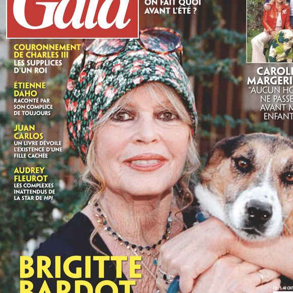 Brigitte Bardot en Une de Gala