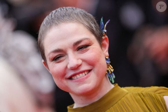 Émilie Dequenne assiste à la projection du film "Le Deuxième Acte" et au tapis rouge de la cérémonie d'ouverture du 77ème Festival de Cannes au Palais des Festivals le 14 mai 2024 à Cannes, France Photo by Shootpix/ABACAPRESS.COM