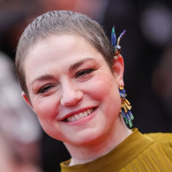 Émilie Dequenne assiste à la projection du film "Le Deuxième Acte" et au tapis rouge de la cérémonie d'ouverture du 77ème Festival de Cannes au Palais des Festivals le 14 mai 2024 à Cannes, France Photo by Shootpix/ABACAPRESS.COM