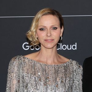 La princesse Charlene de Monaco - Soirée du Monaco E-Prix 2026 à l'hôtel de Paris à Monaco, le 17 mai 2026.  © Claudia Albuquerque / Bestimage