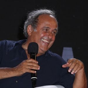 Michel Platini assiste au 21e Festival du film Magna Graecia à l'Arena Porto le 28 juillet 2024 à Catanzaro, Italie. 
Photo par Marco Provvisionato/IPA/ABACAPRESS.COM