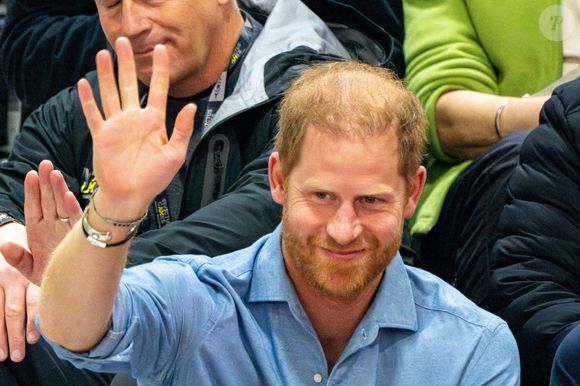Justin Trudeau et le Prince Harry aux Invictus Games Vancouver Whistler 2025 au Canada. © Backgrid USA / Bestimage