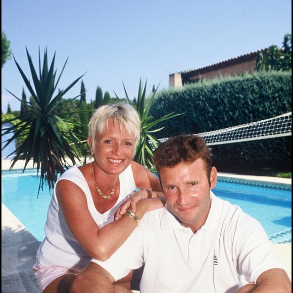 Pierre Sled et Sophie Davant en 1994 © Bowen Bestimage