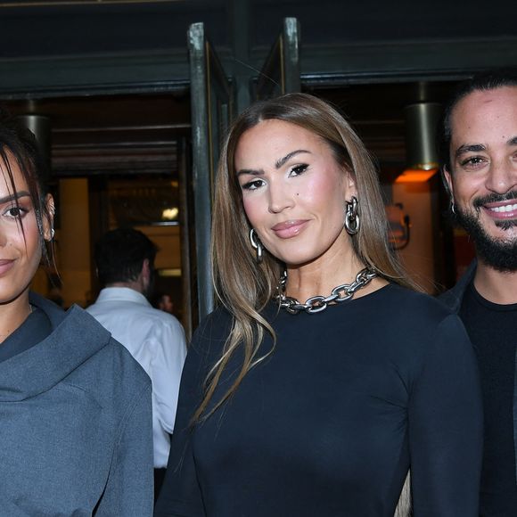 Amel Bent, Vitaa et Slimane arrivant au "Concerto pour la Paix" organisé par Omar Harfouch au Théâtre des Champs Élysées à Paris, France, le 18 Septembre 2024.   © Rachid Bellak / Bestimage