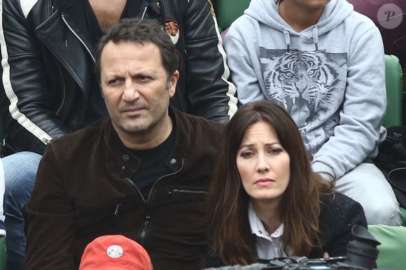 Arthur et Mareva Galanter assistent aux Internationaux de France de Tennis à Roland Garros le 5 juin 2016 à Paris, France.  Photo by ABACAPRESS.COM