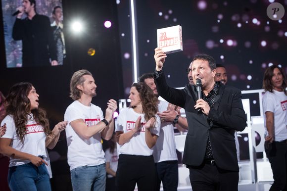 Elle est morte d'un cancer
Exclusif - Arthur (Jacques Essebag) - Enregistrement de l'émission "Les enfoirés jouent le jeu", qui sera diffusée le 30 novembre en prime time sur TF1. Le 18 novembre 2019
© Cyril Moreau / Bestimage
