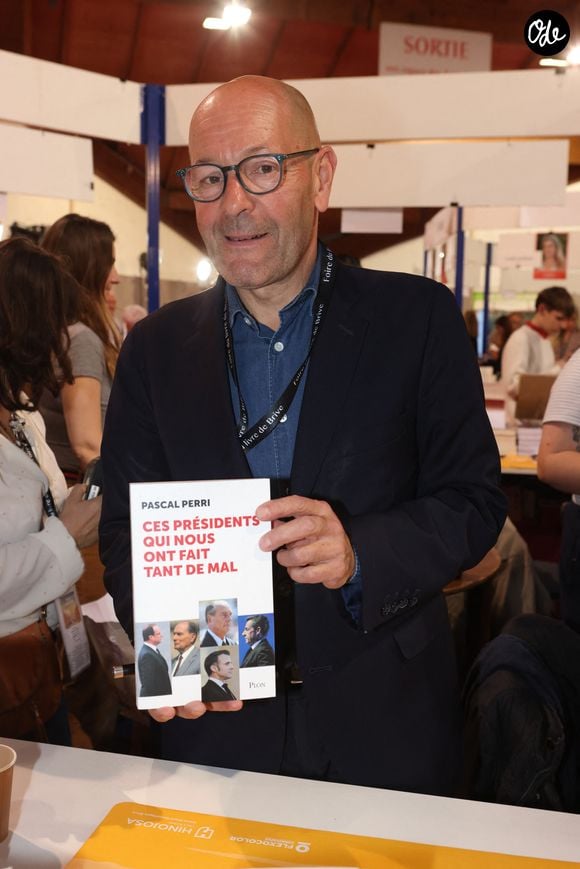 Pascal Perri à la Halle Georges Brassens de Brive-la-Gaillarde pour la 43eme Foire du Livre de Brive, le 7 novembre 2025

©Jean-Marc LHOMER/Bestimage