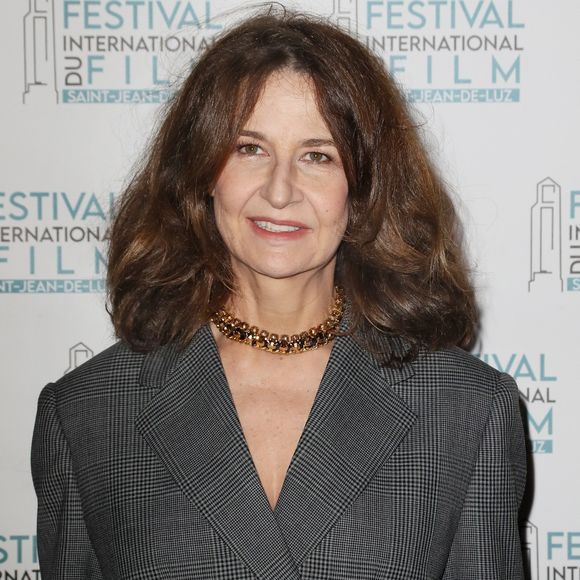 Valérie Lemercier présente son film "L'Arche de Noé" en compétition au festival international du film de Saint-Jean-de-Luz le 4 octobre 2023. © Patrick Bernard / Bestimage