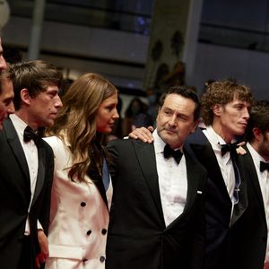 Vincent Darmuzey, Cyril Lecomte, Hugo Selignac, Adèle Exarchopoulos, Gilles Lellouche, Cédric Jimenez, Karim Leklou, François Civil , Kenza Fortas - Montée des marches du film « Bac Nord » lors du 74ème Festival International du Film de Cannes. Le 12 juillet 2021 © Borde-Jacovides-Moreau / Bestimage