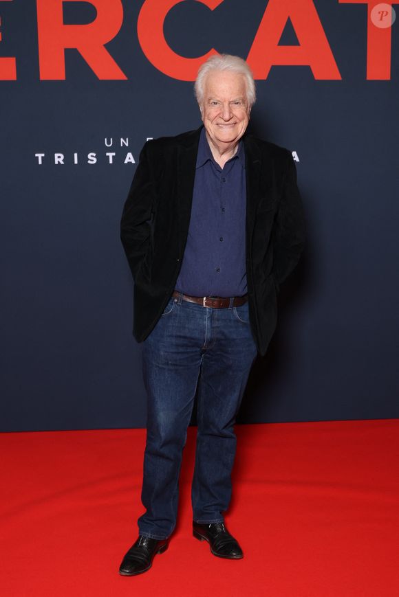Andre Dussollier assiste à la première de Mercato au Grand Rex à Paris, France, le 17 février 2025. Photo par Jerome Dominé/ABACAPRESS.COM