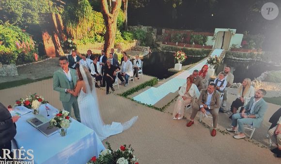 Mariage de Marie et Laurent dans "Mariés au premier regard 2025", épisode du 12 mai, sur M6