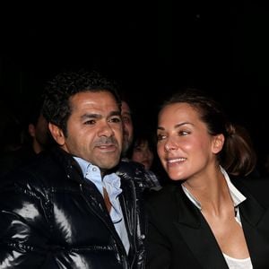 Jamel Debbouze et sa femme Mélissa Theuriau lors de la cérémonie de clôture et palmarès du 19ème Festival International du film de Comédie de l'Alpe d'Huez, le 16 janvier 2016. Le film "La vache" remporte trois récompenses, le Grand Prix, e Prix du Public et le Prix d'Interprétation Michel Galabru (reçu par Fatsah Bouyahmed). © Dominique Jacovides/Bestimage