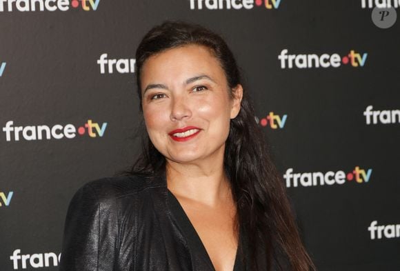 Anaïs Baydemir au photocall de la conférence de presse de rentrée de France Télévisions à Paris, France, le 4 septembre 2024. © Coadic Guirec/Bestimage