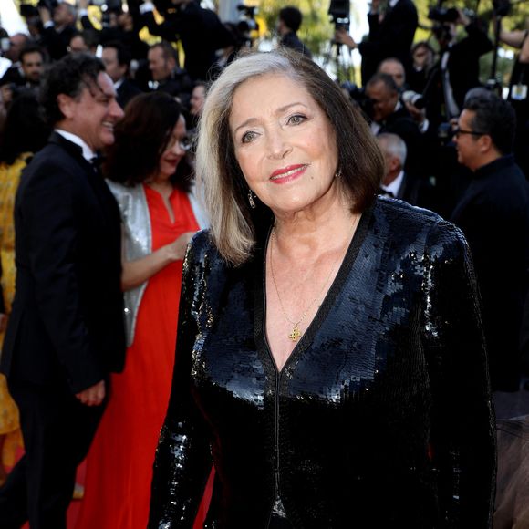 Françoise Fabian - Montée des marches du film "Coupez !" pour la cérémonie d’ouverture du 75ème Festival International du Film de Cannes. Le 17 mai 2022
© Dominique Jacovides / Bestimage