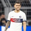 Lucas Hernandez -  Demi-finale aller de Ligue des champions entre le Borussia Dortmund (1-0) face au PSG à Dortmund en Allemagne le 1er mai 2024. © Cyril Moreau/Bestimage
