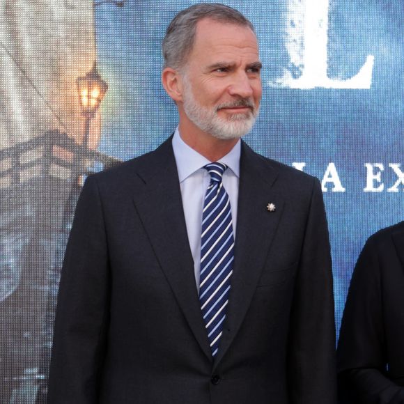 Le roi Felipe VI d’Espagne assiste à la première de la nouvelle série de Prime Video "Boundless" à Madrid  le 7 juin 2022. Europa Press / Bestimage