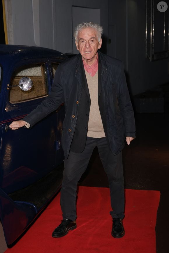 Jacques Jakubowicz, dit Jacky - Générale de la comédie musicale "Victor Lustig, l’homme qui vendit la Tour Eiffel" au théâtre Bobino à Paris le 22 octobre 2025. © Coadic Guirec/Bestimage