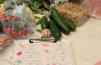 Meghan Markle et Lilibet préparant leurs futures courses.