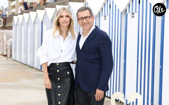 Laurence Arné et Dany Boon au photocall du film "La Famille Hennedricks" lors du 38ème festival du film de Cabourg, le 15 juin 2024. 

© Coadic Guirec/Bestimage