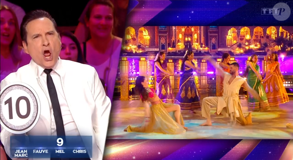 Quarts de finale de "Danse avec les stars", capture d'écran TF1.