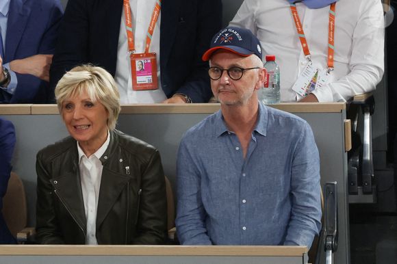 Evelyne Dheliat dans les tribunes lors des Internationaux de France Roland Garros 2022 le 03 juin 2022 à Paris, France. Photo Nasser Berzane/ABACAPRESS.COM