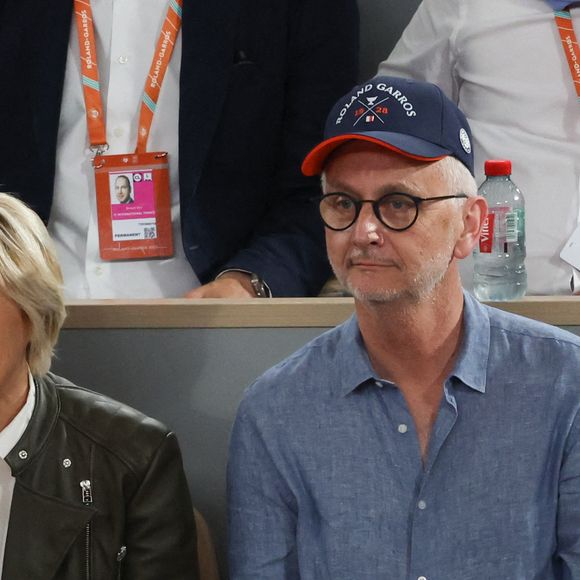 Evelyne Dheliat dans les tribunes lors des Internationaux de France Roland Garros 2022 le 03 juin 2022 à Paris, France. Photo Nasser Berzane/ABACAPRESS.COM