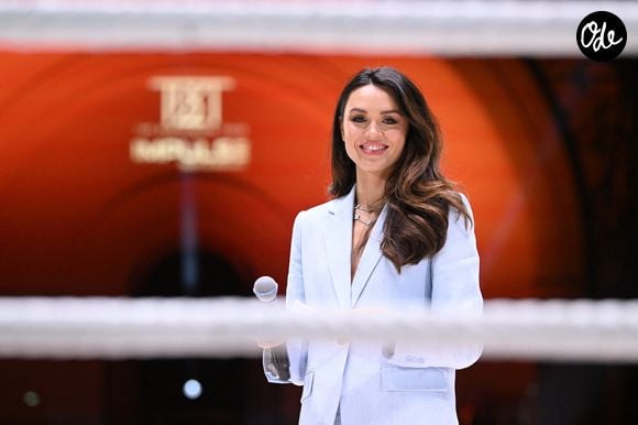 Diane Leyre (Miss France 2022) lors de du Championnat du monde de Kickboxing 2026 au Grand Palais à Paris, France, le 30 avril 2026. © Rachid Bellak/Bestimage