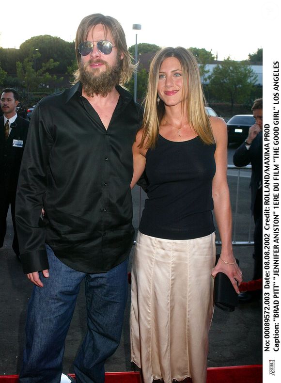 Brad Pitt et Jennifer Aniston à l'avant-première du film "The good girl" à Los Angeles. 

ALAIN ROLLAND / MAXIMA PROD / BESTIMAGE