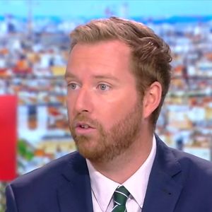 Thomas Bonnet, chroniqueur sur l'antenne de "CNews", a annoncé qu'il allait devenir papa. Capture d'écran CNews