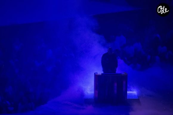 Kavinsky lors de la cérémonie de clôture des Jeux Olympiques de Paris 2024 au stade de France à Saint-Denis, le 11 août 2024. 
© Baptiste Autissier / Panoramic / Bestimage