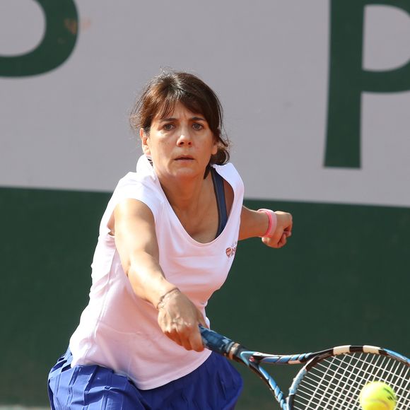 Depuis son enfance, elle est fan de sport

Exclusif - Estelle Denis - 26ème édition du Trophée des personnalités en marge des Internationaux de Tennis de Roland Garros à Paris, Frnce, le 8 juin 2018.  © Denis Guignebourg/Bestimage