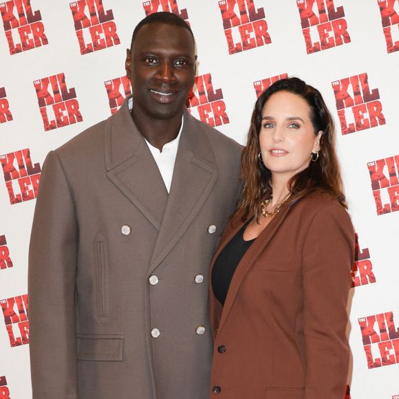 Omar Sy et Hélène Sy - Avant-première du film "The Killer" au cinéma Pathé Palace à Paris © Coadic Guirec / Olivier Borde / Bestimage