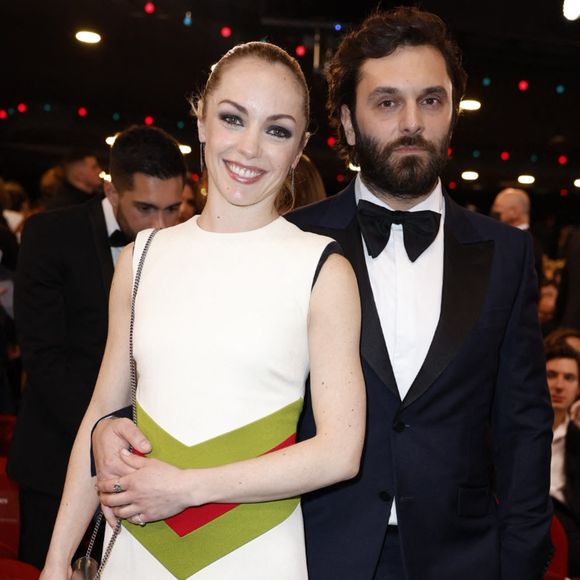 Pio Marmaï et Charlotte Ranson - 47ème édition de la cérémonie des César à l'Olympia à Paris le 25 février 2022.
© Borde / Jacovides / Bestimage