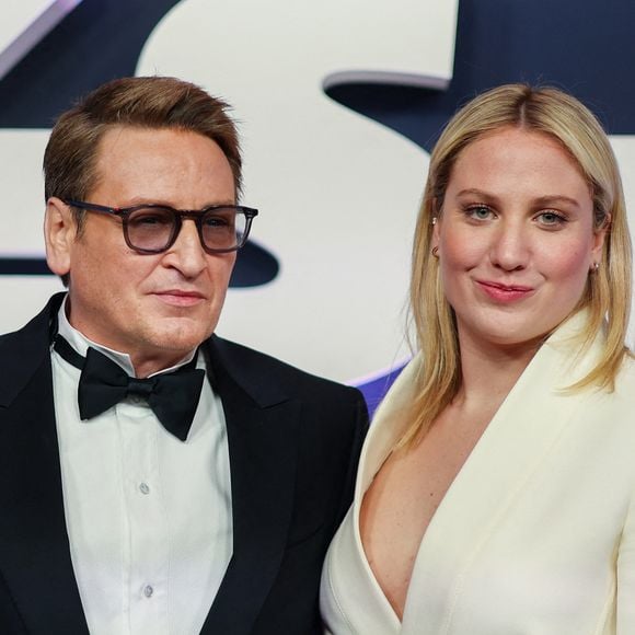Benoît Magimel et sa femme Margot Pelletier au photocall de la 48ème cérémonie des César à l’Olympia à Paris le 24 février 2023
© Dominique Jacovides / Olivier Borde / Bestimage