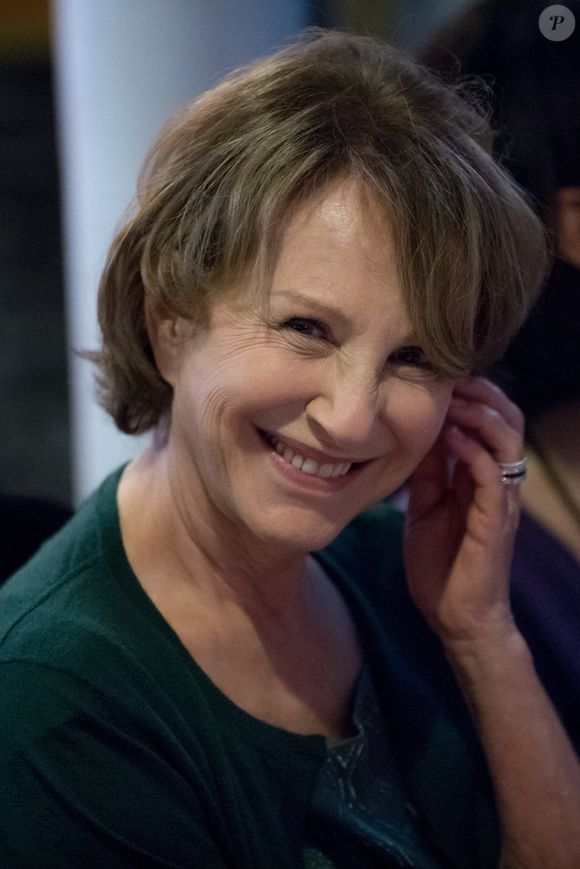 No Web - Nathalie Baye - Soirée en l'honneur de Nathalie Baye, organisée par Louis Michel Colla, à La Chope des Puces, restaurant mythique de Marcel Campion à Saint-Ouen. Le 30 avril 2018 © Cyril Moreau / Bestimage