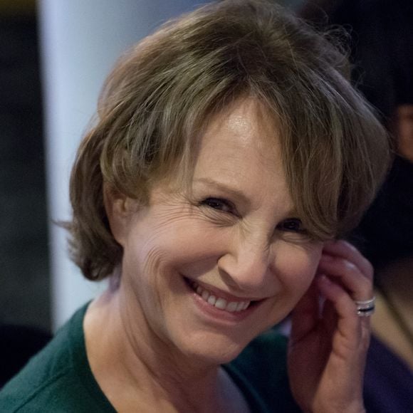 No Web - Nathalie Baye - Soirée en l'honneur de Nathalie Baye, organisée par Louis Michel Colla, à La Chope des Puces, restaurant mythique de Marcel Campion à Saint-Ouen. Le 30 avril 2018 © Cyril Moreau / Bestimage