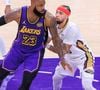Les Los Angeles Lakers sont au cœur d'une spectaculaire opération de vente à 12,5 milliards de dollars, qui pourrait établir un nouveau record dans le monde du sport. 

Los Angeles, Californie, États-Unis : LeBron James, n°23 des Los Angeles Lakers, lors de leur match de saison régulière NBA face aux New Orleans Pelicans, à la Crypto.com Arena de Los Angeles, en Californie. Les Lakers se sont imposés face aux Pelicans sur le score de 124 à 108. © Javier Rojas/PI via ZUMA Press Wire/Bestimage