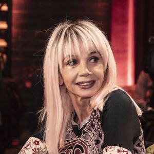 Victoria Abril sur le plateau de l'émission "On est en Direct" (OEED) diffusée sur France 2 le 15 janvier 2022. © Jack  Tribeca / Bestimage