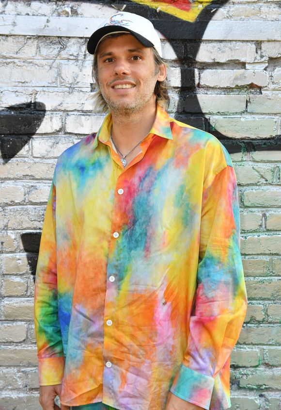 Orelsan (Aurélien Cotentin) au défilé de mode masculine Etudes printemps / été à Paris. © Veeren / Bestimage