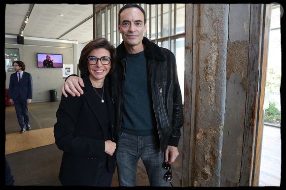 Exclusif - Anthony Delon et Rachida Dati, ministre de la culture, lors de la 16ème édition du Festival Lumière de Lyon. 
Dans le cadre de la 16ème édition du Festival Lumière, Isabelle Huppert, lauréate du prix 2024, réalise un remake de "La Sortie de l'usine Lumière de Lyon", le premier film de l'histoire du cinéma. En présence notamment de Rachida Dati, Thierry Fremaux, Claude Lelouch, Sandrine Kiberlain, Julie Gayet, Abd al Malik, Pierre Oliver, Lucien Jean Baptiste, Anthony Delon, Camelia Jordana, Julien Clerc... Lyon, Institut Lumière, le 19 octobre 2024.
© Alain Guizard/Bestimage
