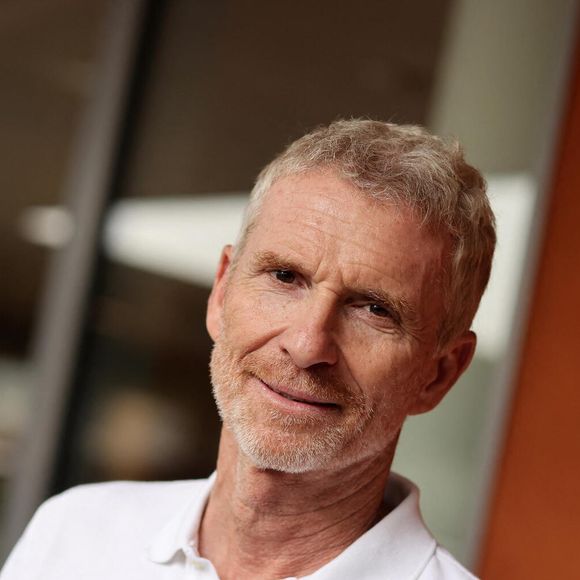 Denis Brogniart - Les célébrités au village lors des Internationaux de France de tennis de Roland Garros 2024 à Paris (20 mai - 9 juin 2024), le 31 mai 2024. 
© Jacovides / Moreau / Bestimage