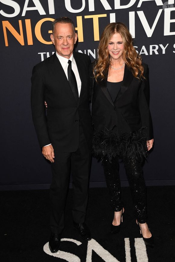 Tom Hanks et sa femme Rita Wilson à New York City. Photo par Backgrid USA / Bestimage