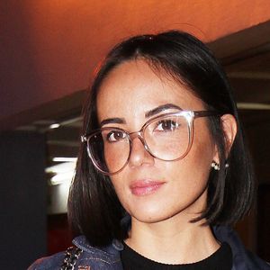 Agathe Auproux lors de la journée nationale de la lutte contre le harcèlement à l'école au lycée Pierre-Gilles de Gennes - ENCPB à Paris, France, le 7 novembre 2023. © Jonathan Rebboah/Panoramic/Bestimage