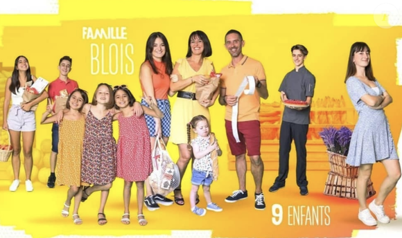 Diana Blois (Familles nombreuses, la vie en XXL) et sa famille sur Instagram. Instagram/familleblois.notrebelletribu